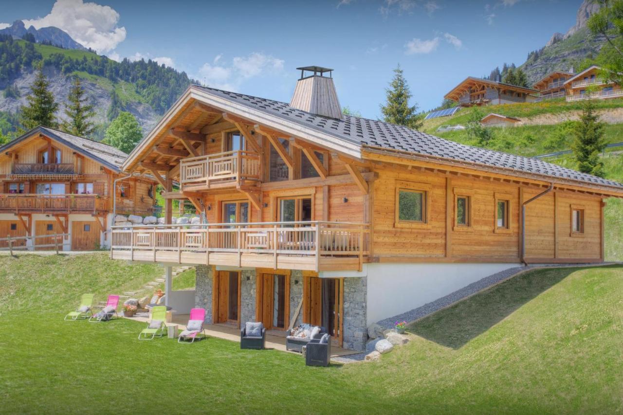 Chalet Sabaroc - Ovo Network La Giettaz Exterior foto